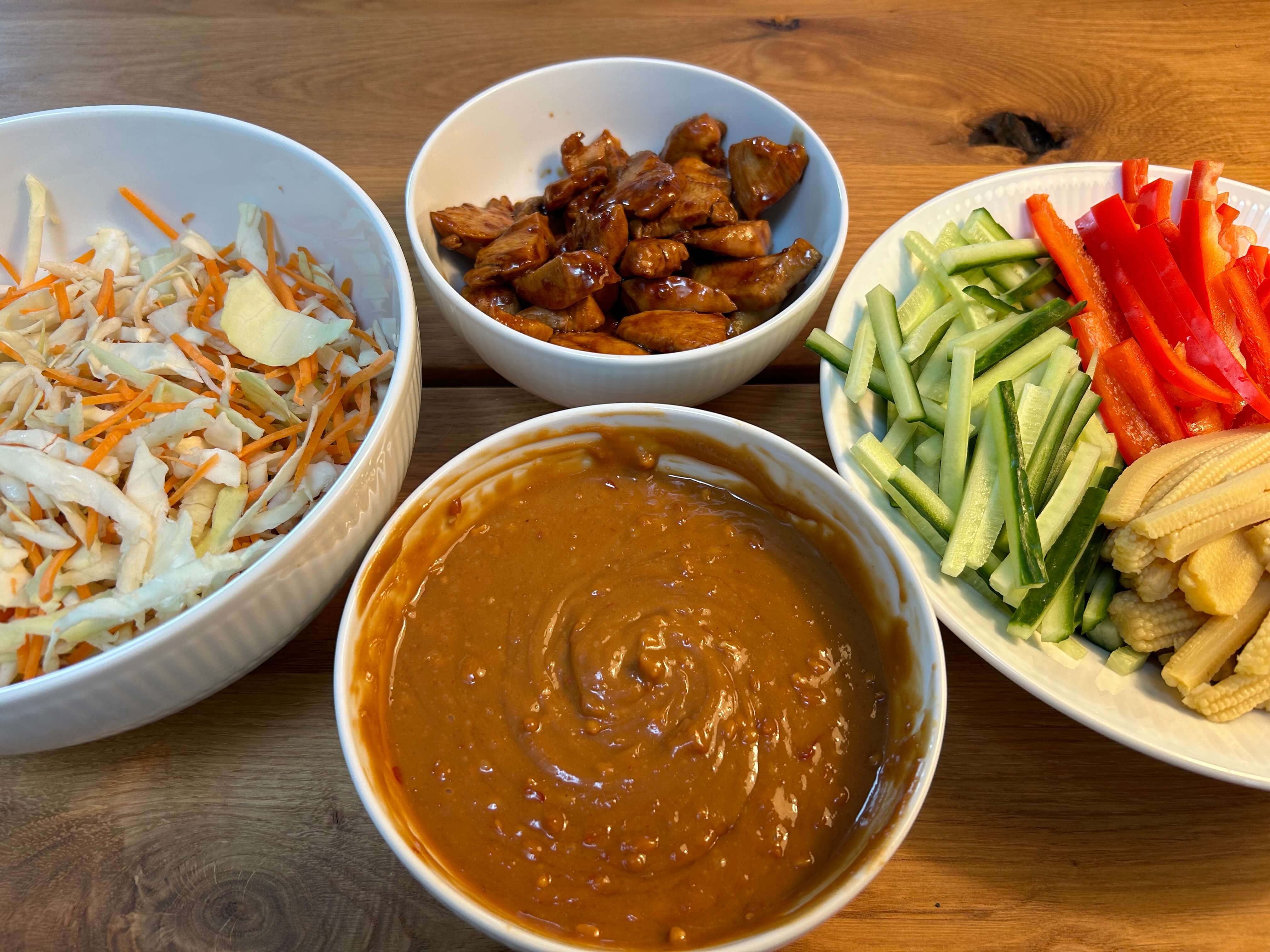 billede af Peanutbutter dip - den hurtige